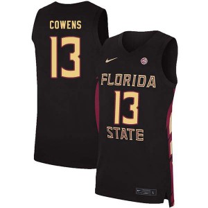 Men's Florida State Seminoles Dave Cowens #13 Black Alumni Jerseys 486551-452
