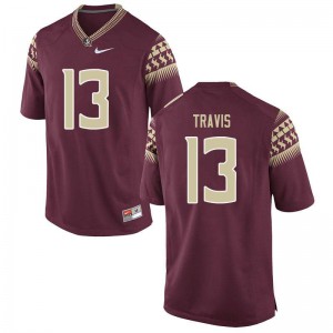 Men's Florida State Seminoles Jordan Travis #13 Stitched Garnet Jersey 443018-164