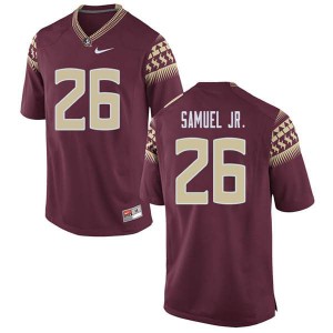 Mens Florida State Seminoles Asante Samuel Jr. #26 Garnet Embroidery Jerseys 753457-904