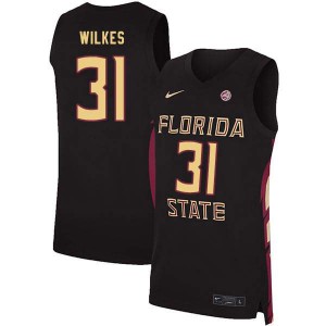 Mens Florida State Seminoles Wyatt Wilkes #31 Player Black Jerseys 779371-195