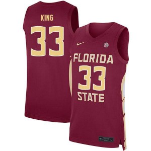 Mens Florida State Seminoles Ron King #33 Player Garnet Jersey 875761-524