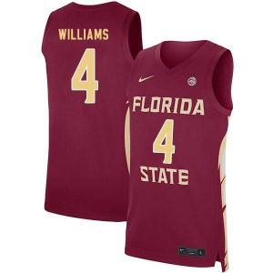 Men Florida State Seminoles Patrick Williams #4 Alumni Garnet Jerseys 485116-727