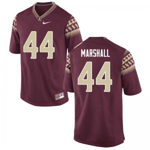 Men's Florida State Seminoles Chandler Marshall #44 Garnet Stitched Jerseys 378985-843