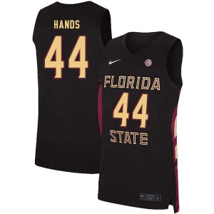 Men's Florida State Seminoles Ty Hands #44 Black University Jerseys 163863-522