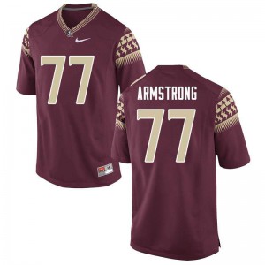 Men Florida State Seminoles Christian Armstrong #77 Stitched Garnet Jerseys 553657-234