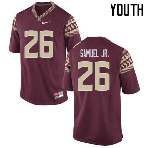Youth Florida State Seminoles Asante Samuel Jr. #26 High School Garnet Jerseys 803694-584