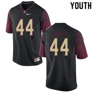 Youth Florida State Seminoles Grant Glennon #44 Black Embroidery Jersey 492321-380